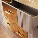 Lorenzo - 6 Drawer Dresser - Gray by HouseOfZazla