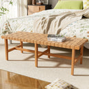 Bedroom Bench - Acacia Wood by HouseOfZazla