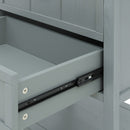 2 Drawer Side table,American style, End table,Suitable for bedroom, living room, study