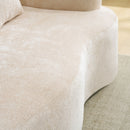 Modular L-Shape Sectional Sofa With Curved Chaise by HouseOfZazla