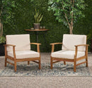 Perla Contemporary Club Chair with Water Resistant Cushion by HouseOfZazla