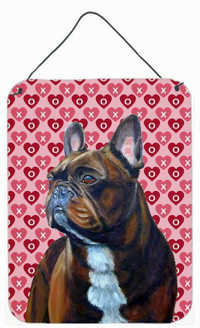 French Bulldog Hearts Love and Valentine's Day Wall or Door Hanging Prints