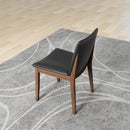 Laura - Mid-Century Modern Solid Wood Dining Chair (Set of 2) by Unique Piece Furniture