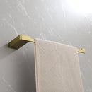 4 Piece Stainless Steel Bathroom Towel Rack Set Wall Mount Bathroom Accessories