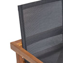 Belfast - Dining Chair With Acacia Wood Frame And Seating (Set of 2) by HouseOfZazla