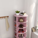 360 Rotating Shoe Cabinet 6 Layers by HouseOfZazla