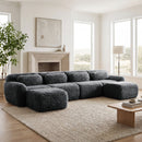 U-Shaped Boneless Sofa