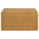 Cahya Square Woven Rattan Coffee Table Natural