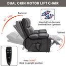 ComfortMax Dark Oversized Lift Recliner Chair