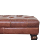 Buffalo - Ottoman With Castor Legs by HouseOfZazla