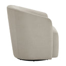Ardena - Modern Swivel Barrel Chair by HouseOfZazla
