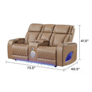 Fortuner - Power Reclining Loveseat by HouseOfZazla
