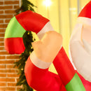 HOMCOM 6ft Christmas Inflatables Outdoor Decorations