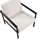 Millie - Stationary Accent Chair - Off White by HouseOfZazla