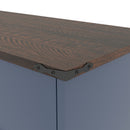 Double Tilt Out Trash Cabinet With Hideaway Drawer And Barn Door Style by HouseOfZazla