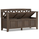 Amherst - Handcrafted Entryway Storage Bench