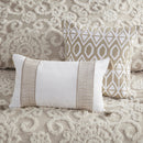 Cotton Comforter Mini Set Taupe King