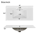 Traditional Bathroom Vanity With Soft Close Doors And Drawers by HouseOfZazla