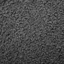 87.7" Sectional Sofa Cozy Teddy Fleece Fabric Sectional Sofa Couch with Two USB Ports a Movable Storage Ottoman and Two Lumbar Pillows for Living Room, Gray