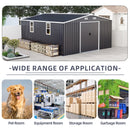 Campcraft 10x12ft Color Steel Plate Storage Shed