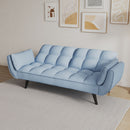 Sofa Soft Two Armrests Throw Pillow Pillow Comfortable Fit Apartment Bedroom Small Space by HouseOfZazla