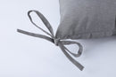 2PCS Set Outdoor Lounge Chair Replacement Cushions - Grey by HouseOfZazla