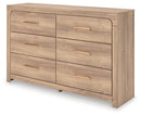 Kinlanni - Six Drawer Dresser by Unique Piece Furniture