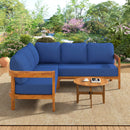 U_Style Acacia Solid Wood Patio Furniture Set by HouseOfZazla