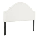 Catherine Upholstered King Headboard, Antique