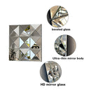 3D Mirror Wall Decor Beveled Glass Wall Mirror
