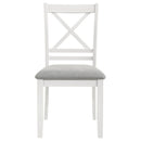 Evanston - Cross Back Dining Side Chair (Set of 2) - White