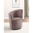 Kaylie - Upholstered Swivel Chair by HouseOfZazla