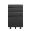 Metal Drawer Mobile File Cabinet With Lock For Home Office Organizer by HouseOfZazla