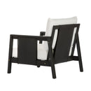 Outdoor Club Chair with Acacia Wood Frame by HouseOfZazla