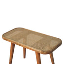 Larissa - Rattan Bench - Oak by Unique Piece Furniture