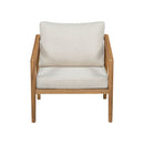 Westin - Outdoor Acacia Wood Club Chair (Set of 2) - Teak / Beige