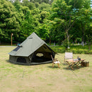 Oxford Bell Tent 13.1FT with Stove Jack for Family Camping