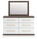Kendanport - Six Drawer Dresser by Unique Piece Furniture