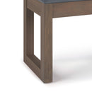 Milltown - Upholstered Ottoman Bench by Unique Piece Furniture