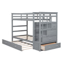 Bunk Bed With Trundle And Staircase