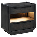 Bangor Burnished Nightstand by HouseOfZazla