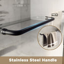 Double Sliding Shower Door With Explosion Proof Film by HouseOfZazla