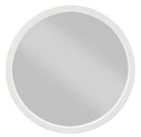 Carena - Round Mirror - Gray by HouseOfZazla