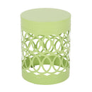 Outdoor Metal Large End Table, Modern Design by HouseOfZazla