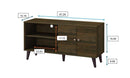 Amidon - TV Stand, With 2 Storage Shelves And 1 Cabinet by Unique Piece Furniture