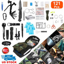 121Pcs Survival Kit for Outdoor Adventure and Emergency Gear by LJGDeals