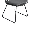 DEJA Chair 2PCS with 2 Cushions, Gray