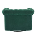 Chesterfield Style Swivel Club Chair With Button Tufted by HouseOfZazla