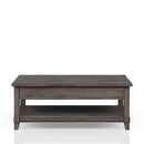 Lift Top Cocktail Table With Casters - Gray by HouseOfZazla