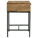 Wyrik - Rectangular Side End Table - Honey